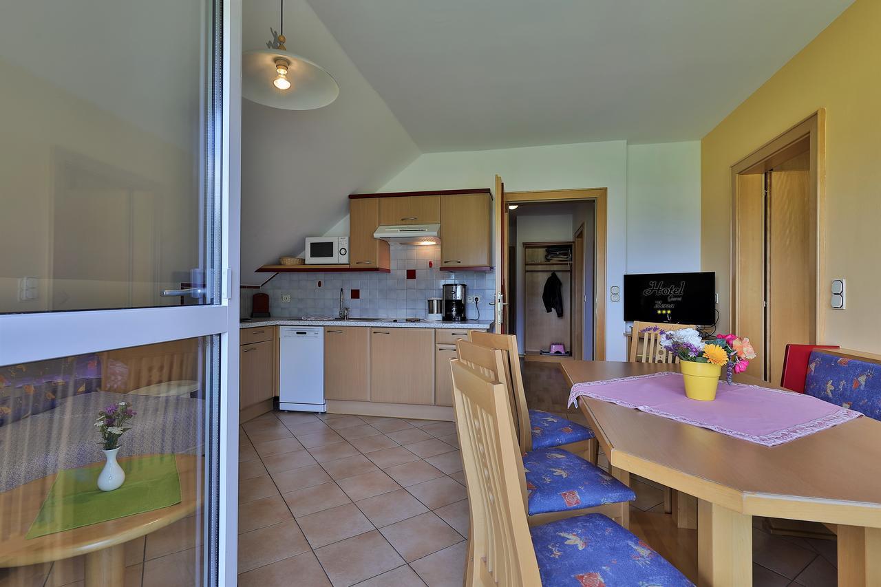 Hotel Garni Zerza Tröpolach Exteriör bild